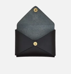 IL BISONTE Sovanna Card Case Black< Petite Maroquinerie