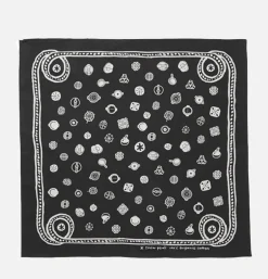 SNOW PEAK Sp Dot Bandana Black< Accessoires