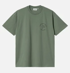 CARHARTT WIP Stamp Tee Duck Green< T-shirts