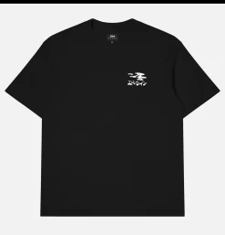 EDWIN Stay Hydrated Tee Noir< T-shirts