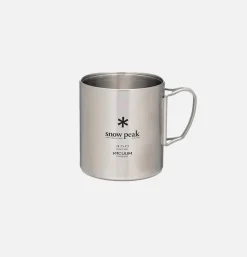 SNOW PEAK Stl Vacume Double Wall Mug 450< Outdoor