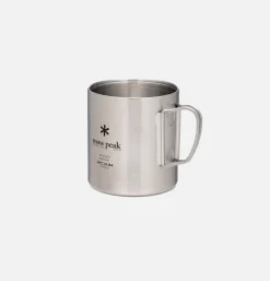 SNOW PEAK Stl Vacume Double Wall Mug 450< Outdoor