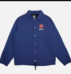 DEUS Strata Coach Jacket Blue< Vestes
