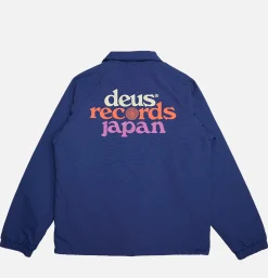 DEUS Strata Coach Jacket Blue< Vestes