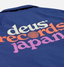 DEUS Strata Coach Jacket Blue< Vestes
