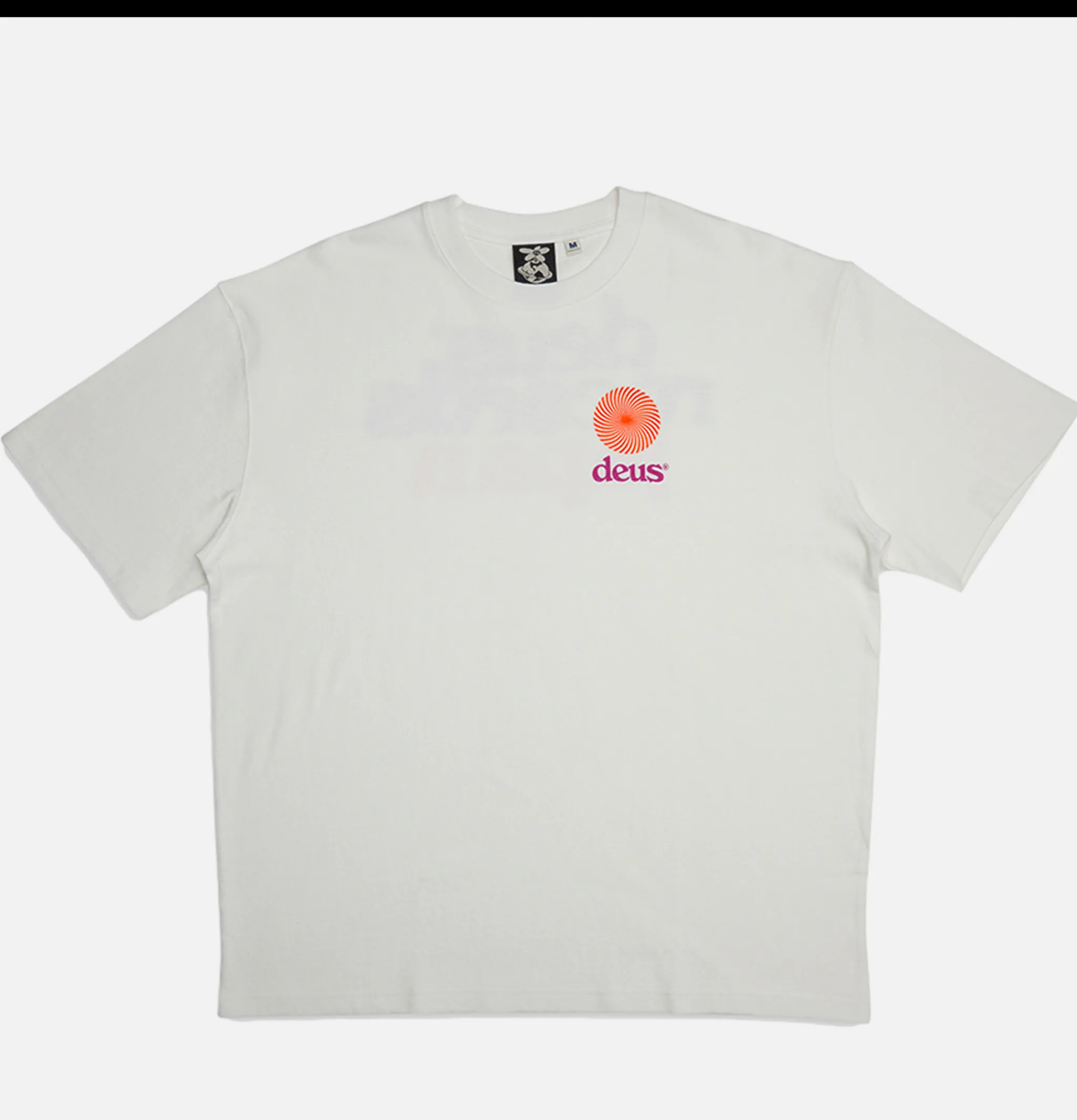 DEUS Strata Tee Vintage White< T-shirts