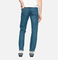 NAKED & FAMOUS Super Guy Oceans Edge Selvedge< Jeans