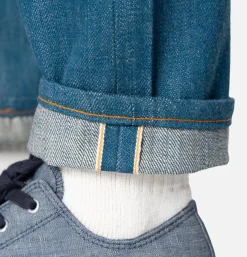 NAKED & FAMOUS Super Guy Oceans Edge Selvedge< Jeans
