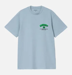 CARHARTT WIP Super Tired T-shirt Dusty Ice< T-shirts