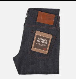NAKED & FAMOUS Superguy Stretch Selvedge Blue< Jeans