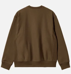 CARHARTT WIP Sweat American Script Lumber< Sweats & Polaires