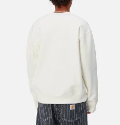 CARHARTT WIP Sweat American Script Wax< Pulls & Cardigans