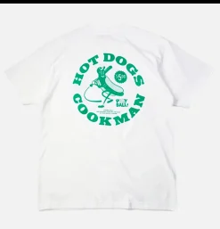 COOKMAN Tee Shirt Hot Dog Hitter White< T-shirts