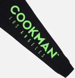 COOKMAN Tee Shirt Long Sleeve Pizza Noir< T-shirts