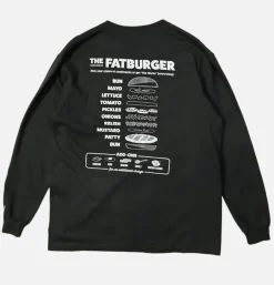 COOKMAN Tee Shirt Long Sleeves Fat Black< T-shirts