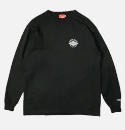 COOKMAN Tee Shirt Long Sleeves Fat Black< T-shirts