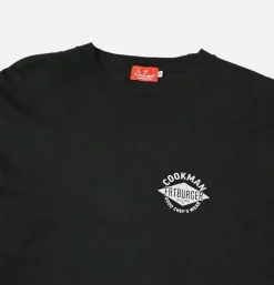 COOKMAN Tee Shirt Long Sleeves Fat Black< T-shirts