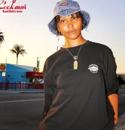 COOKMAN Tee Shirt Long Sleeves Fat Black< T-shirts