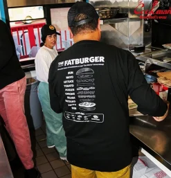 COOKMAN Tee Shirt Long Sleeves Fat Black< T-shirts