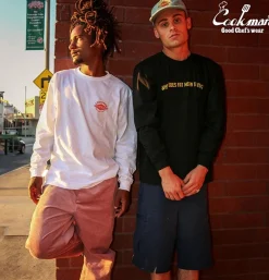 COOKMAN Tee Shirt Long Sleeves Fat Topping< T-shirts
