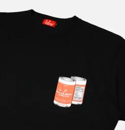 COOKMAN Tee Shirt Nutrition Facts Black< T-shirts