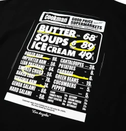 COOKMAN Tee Shirt Supermarket Black< T-shirts
