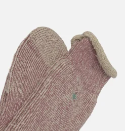 ANONYMOUS ISM Thick Pile Crew Socks Pink<Homme Chaussettes