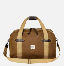 FILSON Tin Cloth Medium Duffle Bag Dark Tan< Sacs De Voyages