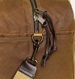 FILSON Tin Cloth Medium Duffle Bag Dark Tan< Sacs De Voyages