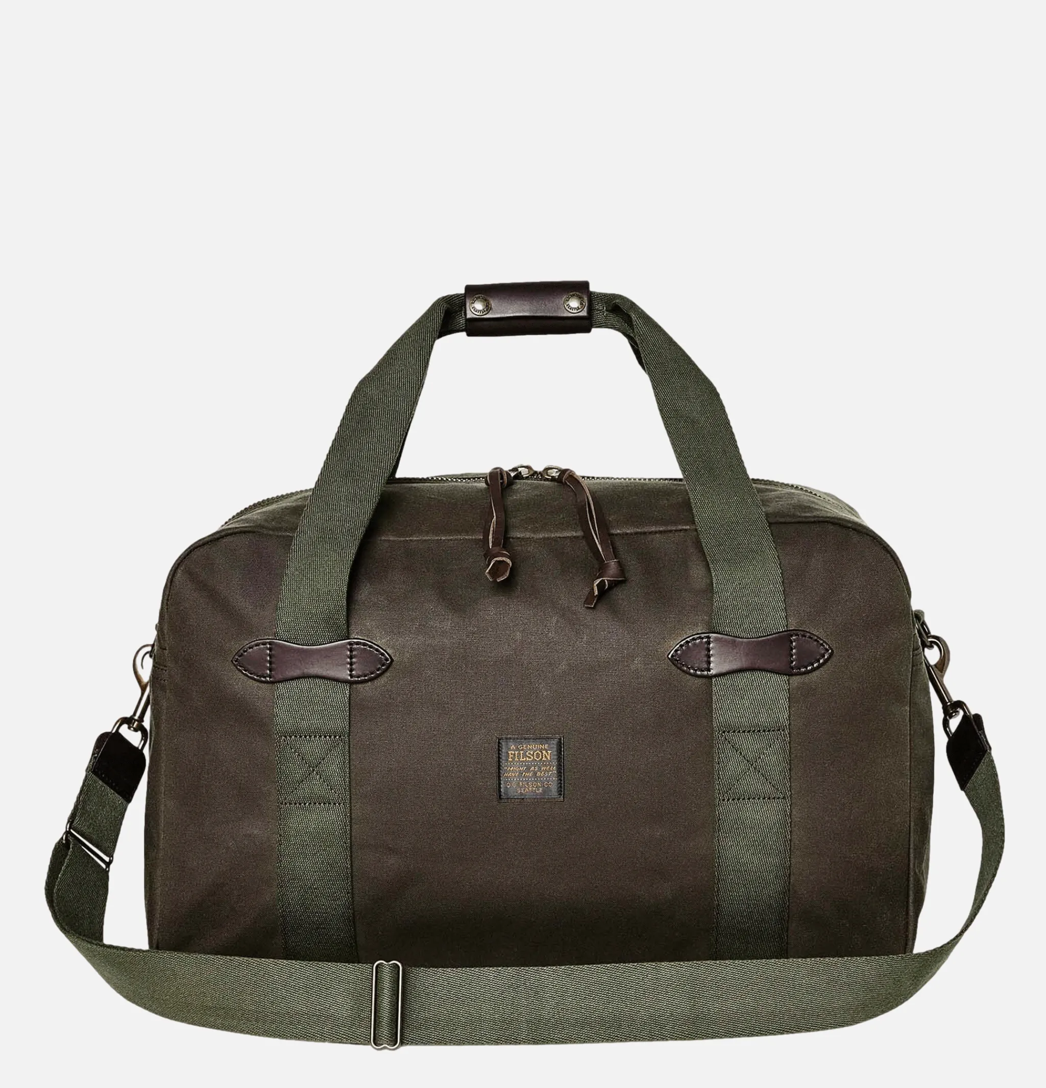 FILSON Tin Cloth Medium Duffle Bag Otter< Sacs De Voyages