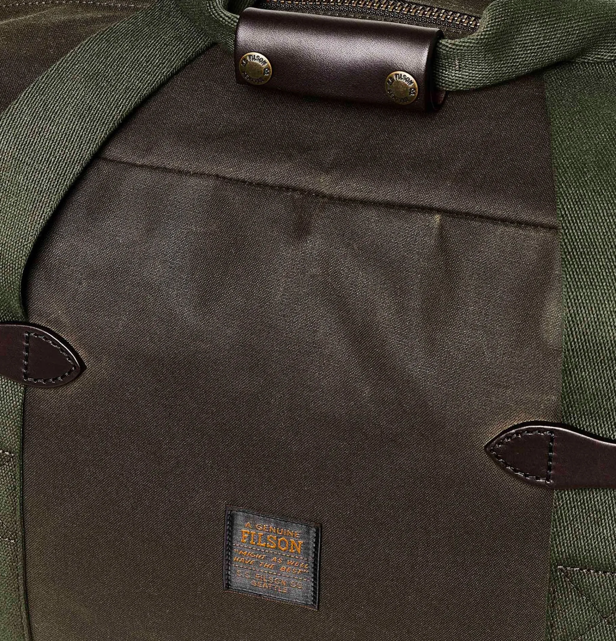 FILSON Tin Cloth Medium Duffle Bag Otter< Sacs De Voyages