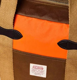 FILSON Tincloth Zipper Tote Tan< Tote-bags