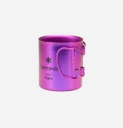 SNOW PEAK Titanium Single 450 Cup Purple< Maison|Outdoor