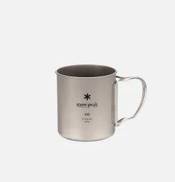 SNOW PEAK Titanium Single Cup 450< Outdoor