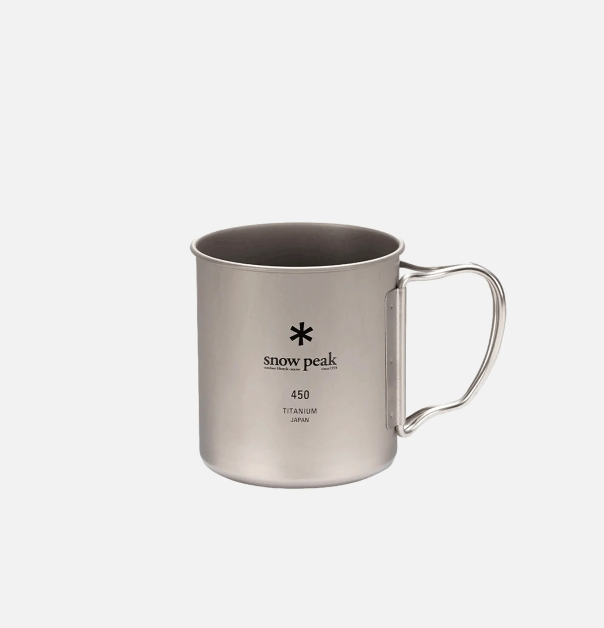 SNOW PEAK Titanium Single Cup 450< Outdoor