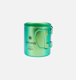 SNOW PEAK Titanium Single Cup 450 Green< Maison|Outdoor