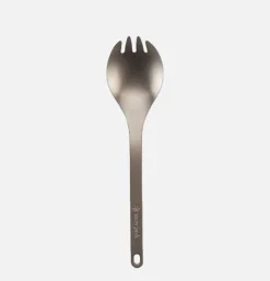 SNOW PEAK Titanium Spork Silver< Outdoor