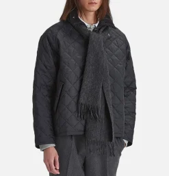 BARBOUR Transport Quilted Jacket Black< Vestes