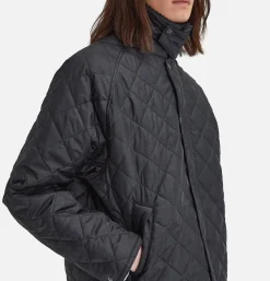 BARBOUR Transport Quilted Jacket Black< Vestes