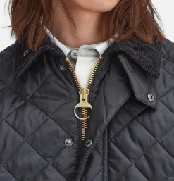 BARBOUR Transport Quilted Jacket Black< Vestes