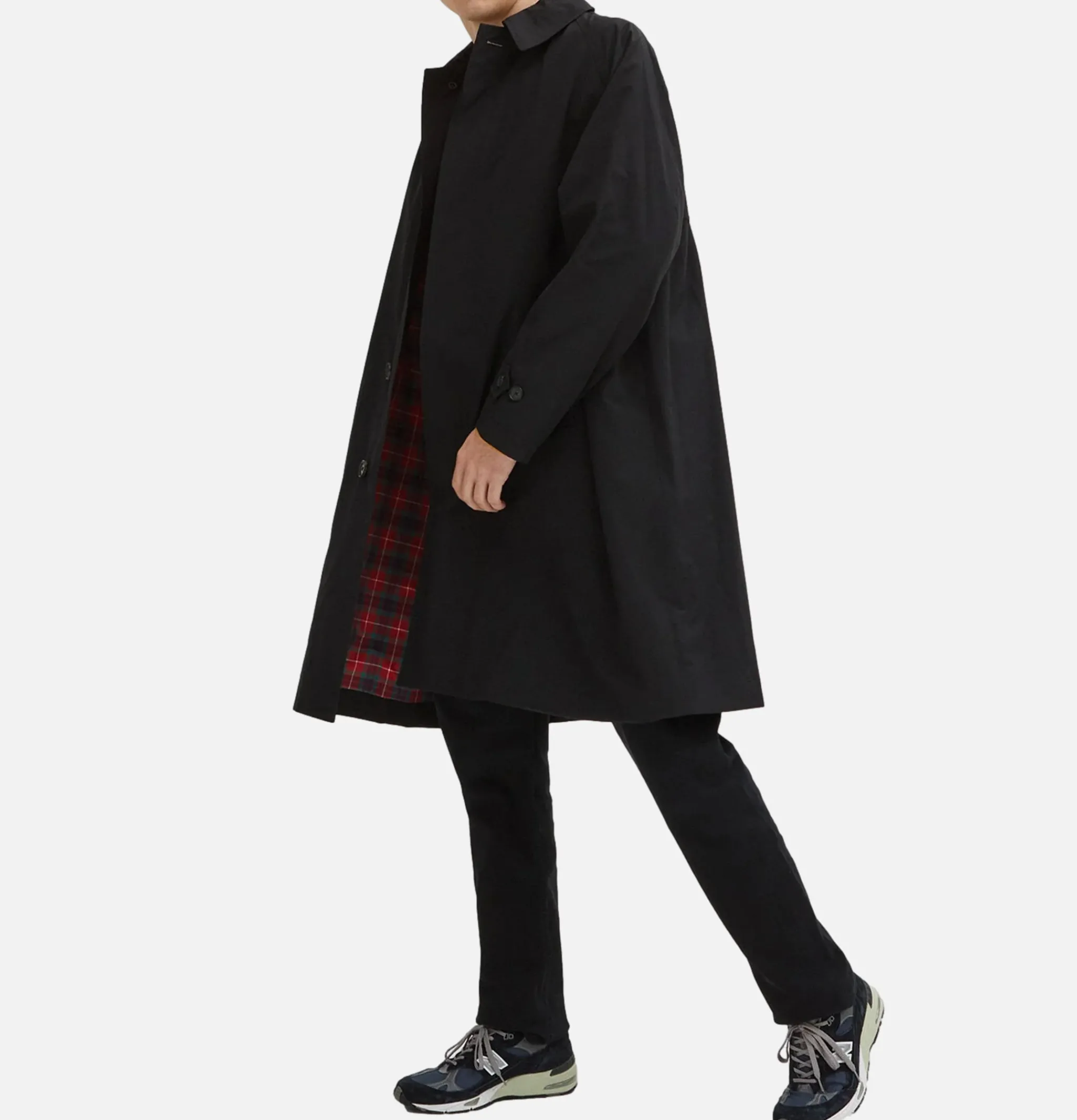 BARACUTA Trench-Coat G12 Noir< Blousons & Manteaux
