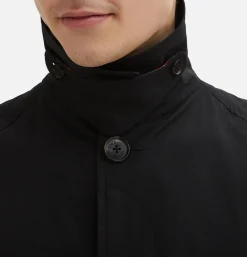 BARACUTA Trench-Coat G12 Noir< Blousons & Manteaux