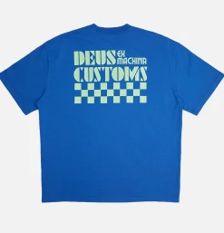 DEUS Trip Tee  Blue< T-shirts