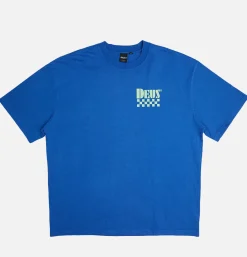 DEUS Trip Tee  Blue< T-shirts