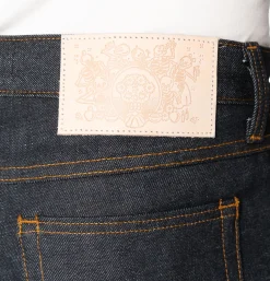 NAKED & FAMOUS True Guy Dia De Los Muertos Indigo< Jeans