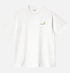 CARHARTT WIP T-shirt American Script White< T-shirts