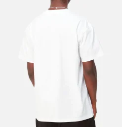 CARHARTT WIP T-shirt American Script White< T-shirts
