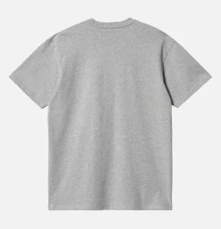 CARHARTT WIP T-shirt Chase Grey< T-shirts