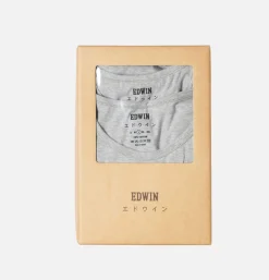EDWIN T-shirt Double Pack Gris< T-shirts