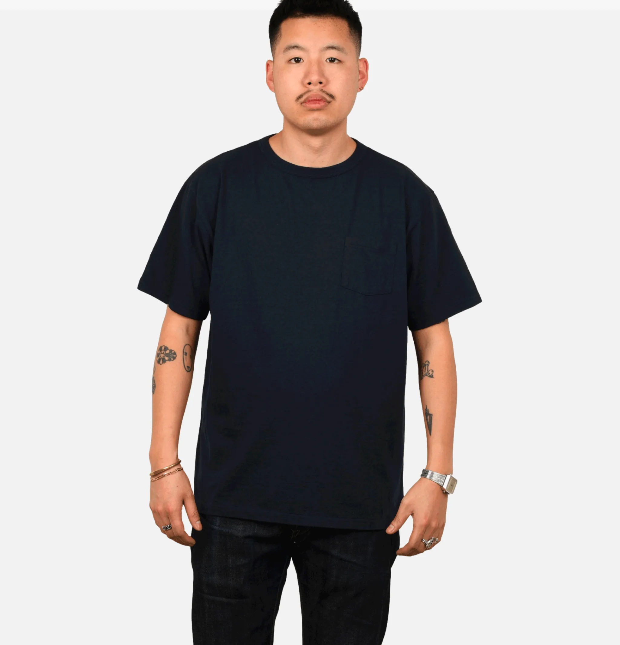 SUNRAY T-shirt Hanalei Ss Navy< T-shirts